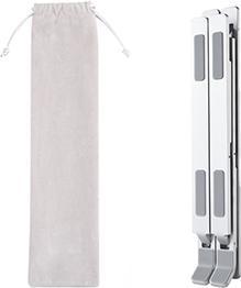Actual product image Hamlet Tiramisu Pro Laptop Stand Aluminium 48.3 cm (19')
