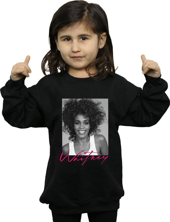Immagine prodotto Whitney Houston Smile Photograph Felpa Ragazze (152, 158)