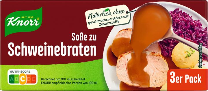 Image du produit Knorr Sauce pour rôti de porc donne 3 x 250 ml (78 g)