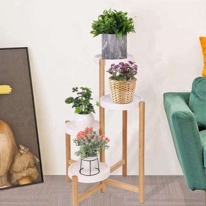 Actual product image Hermex Flower Stand Plant Stand Shelf Holder Stair Rack Flower Table