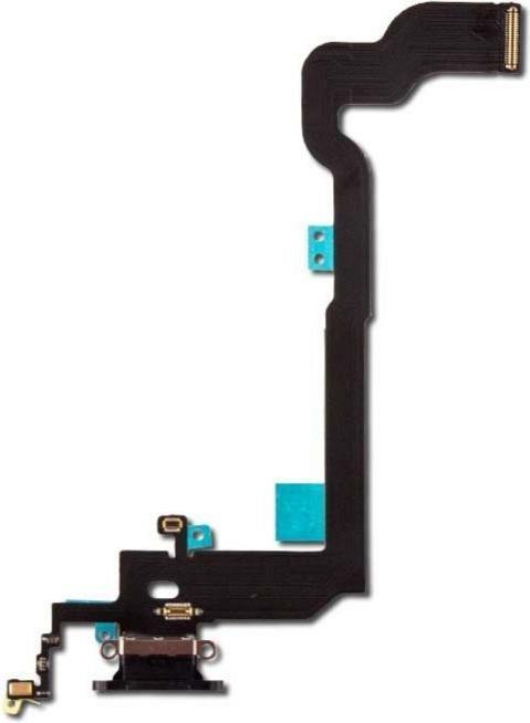 Produktbild NoName iPhone X Flex Cable with Charging Connector Black (iPhone X)