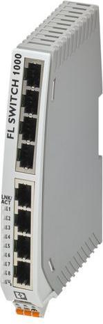 Image du produit Phoenix FL SWITCH 1008N 1085256 Commutateur Ethernet industriel (8 Ports)