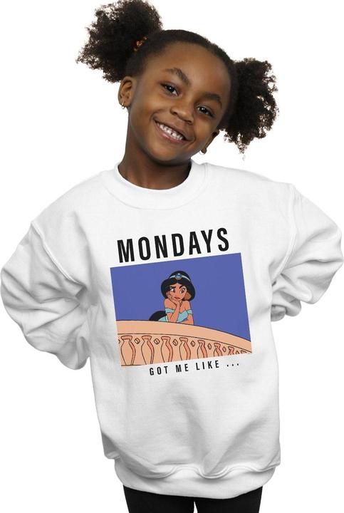 Image du produit Disney Princess - Sweat JASMINE MONDAYS GOT ME LIKE - Fille (152, 158)