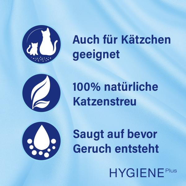 Productafbeelding Catsan Hygiëne Plus (Niet-klonterend, Biologisch afbreekbaar, Neutraliserend, 4.82 kg)
