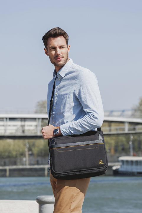 Image du produit Exacompta Sac messenger ordinateur Exactive (14) - Noir (14", Universel)