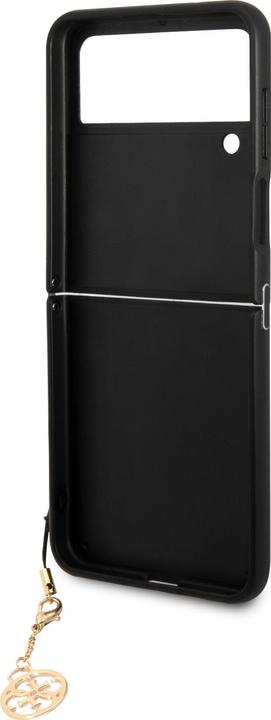 Actual product image Guess GUHCZF4GF4GGR F721 Z Flip 4 szary/grey hardcase 4G Charms Collection (Samsung Galaxy Z Flip4)