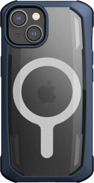 Produktbild X-Doria Raptic Secure Case für iPhone 14 mit gepanzerter MagSafe-Hülle in Blau (Apple iPhone 14)