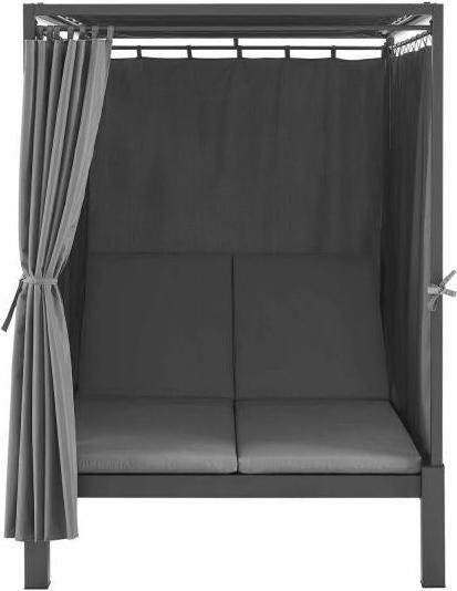 Actual product image Juskys Double lounge bed Crete