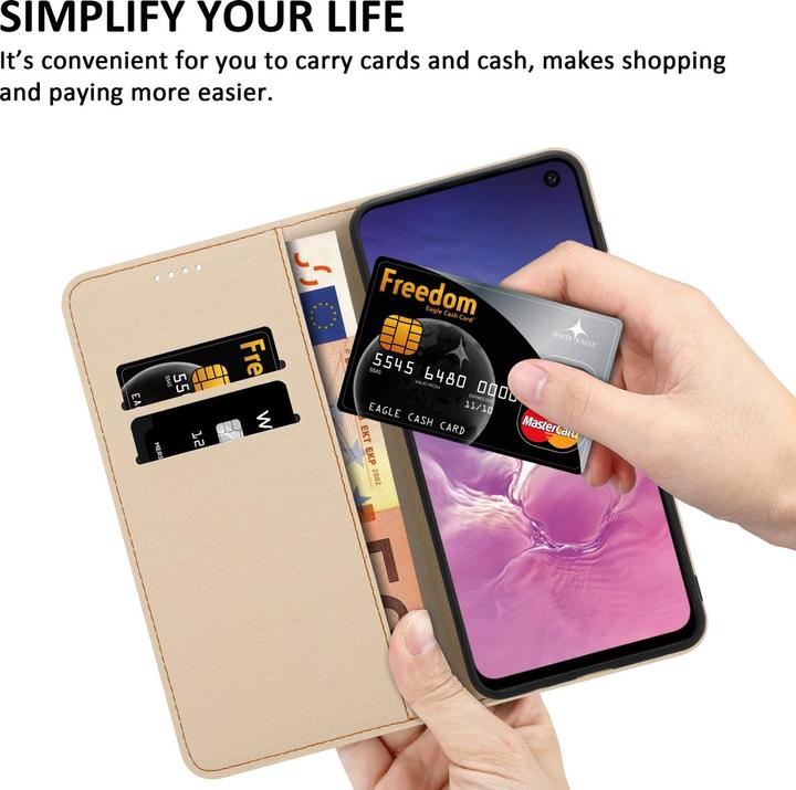 Produktbild Cadorabo Book Hülle mit Print (Samsung Galaxy S10e)