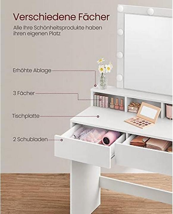 Produktbild Vasagle Princess (80 x 40 x 145 cm)