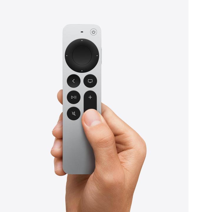 Produktbild Apple Siri Remote (Gerätespezifische Fernbedienung, Bluetooth, Infrarot)