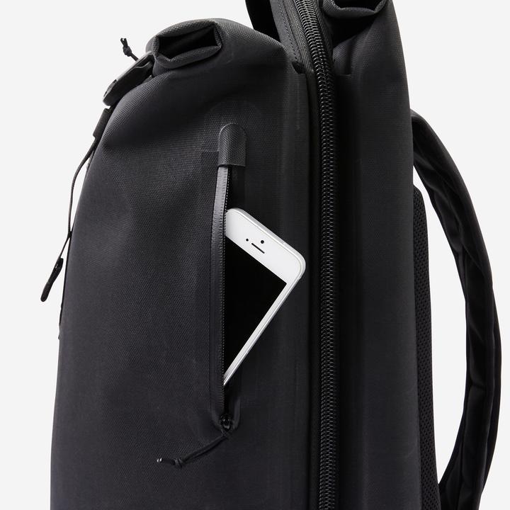 Image du produit Btwin Sac à dos sacoche vélo double pour porte-bagages 31 litres gris foncé (31 l, Sacoches)