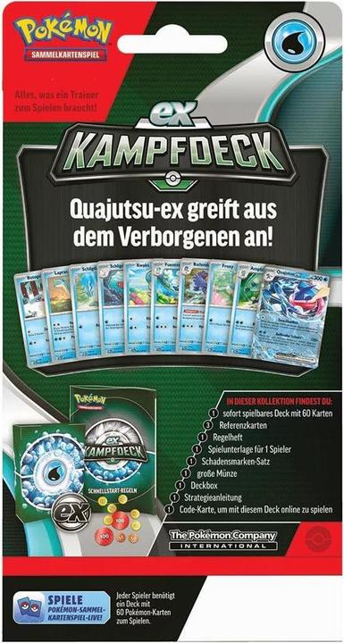 Produktbild Pokémon Kampfdeck Quajutsu (Deutsch, Deck)