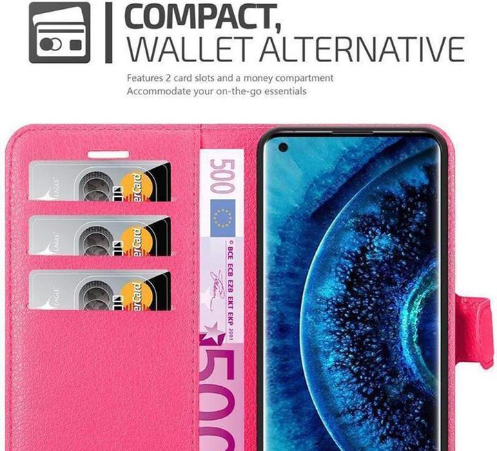 Actual product image Cadorabo Book with stand function cover (Oppo Find X2)