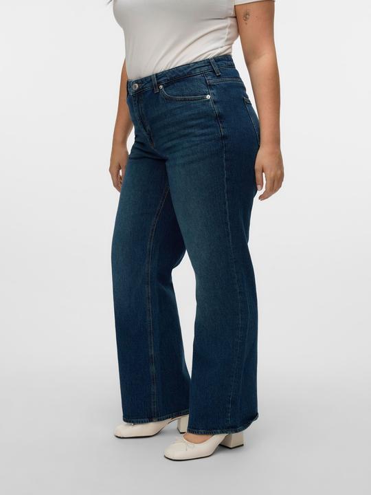 Immagine prodotto Vero Moda VMCTESSA Hohe Taille Weiter Beinschnitt Jeans Weit geschnitten (W48/L32)