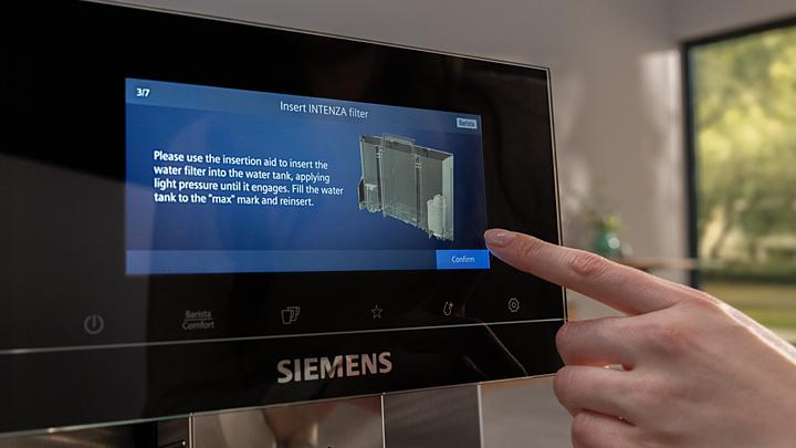 Actual product image Siemens Brita water filter for Siemens fully automatic coffee machines TZ70003 (1 x)
