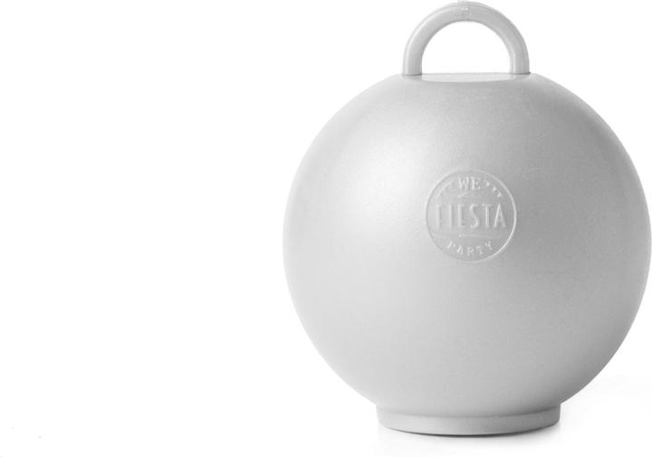 Actual product image Globos Ballongewicht Kugel silber