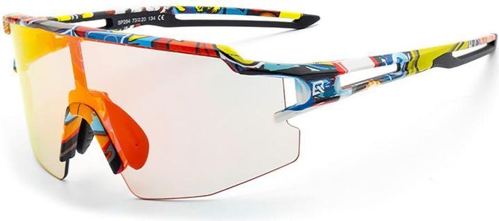 Rockbros Photochromic Cycling Glasses with UV Protection and Corrective Insert - Multicolour (Multicolor)