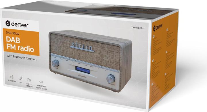 Produktbild Denver DAB-36LW (DAB+, PLL, FM, Bluetooth)