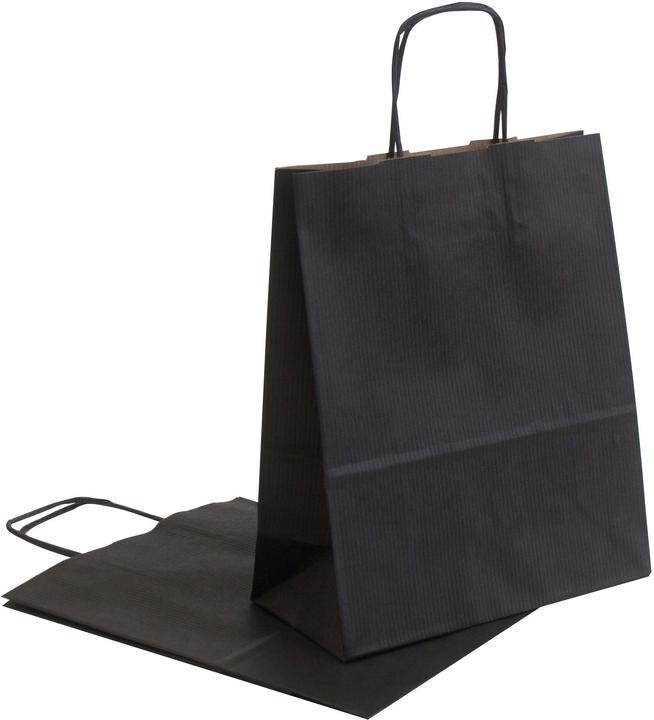 Immagine prodotto Neutral Borse di trasporto Allegra nero SDF22-798 Kraft, 110g, 22x10x27cm 25 pz. (Borsa da regalo, 25 x)
