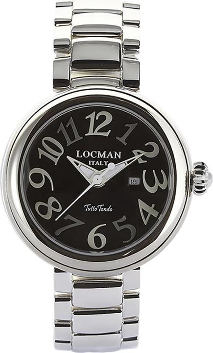 Immagine prodotto Locman Italia Orologio da donna Tutto Tondo 31 mm nero Ref. 0361 (Orologio da polso analogico, 31 mm)