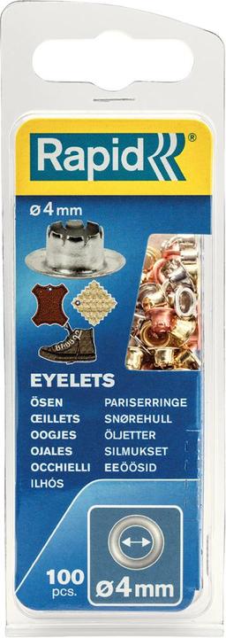 Immagine prodotto Rapid Occhielli 4mm 100 pezzi