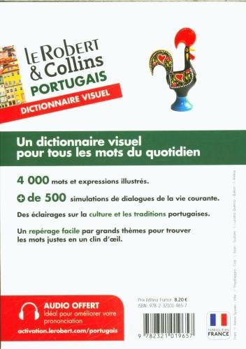 Immagine prodotto Le Robert & Collins portugais : dictionnaire visuel (Francese, Collettività, 2024)