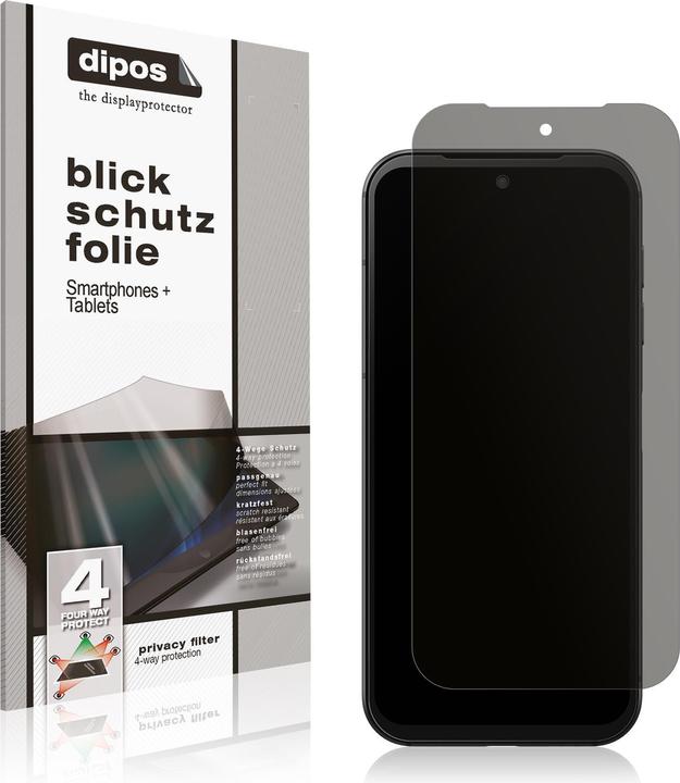 Actual product image Dipos Screen Protector 4-Way Privacy (1 Piece, Fairphone 5)