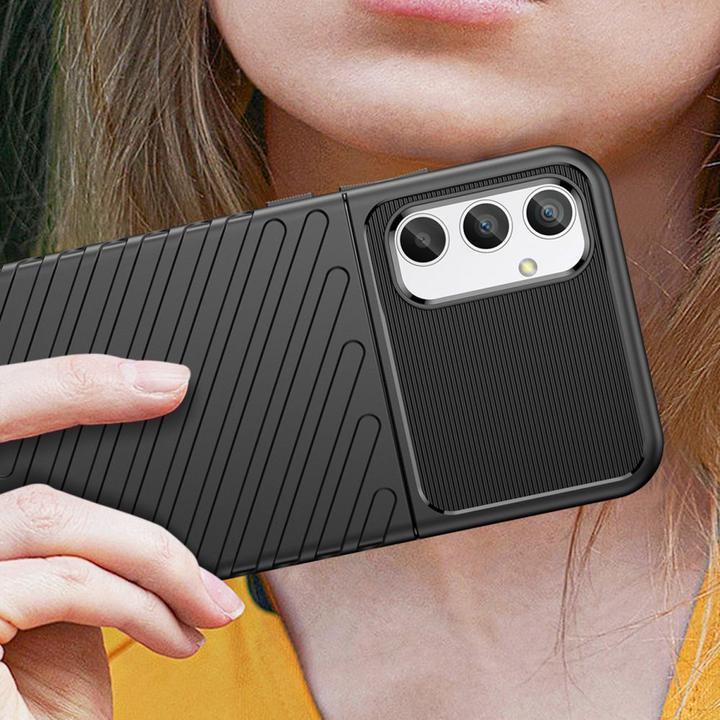 Image du produit Hurtel Thunder Case Housse pour Samsung Galaxy A34 5G Housse silicone blindée noire (Samsung Galaxy A34 5G)