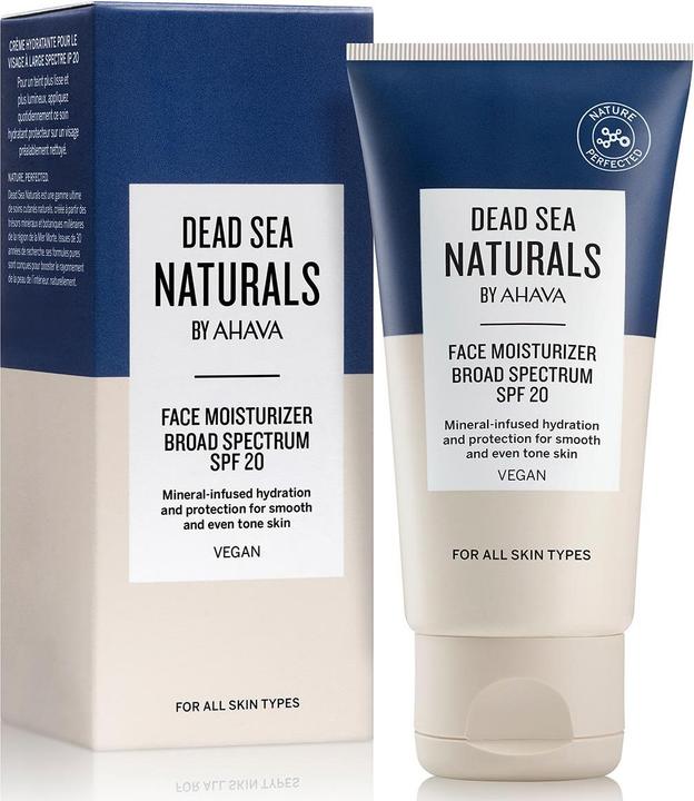 Actual product image Ahava Dead Sea Naturals Face Moisturiser Broad Spectrum SPF 20 (50 ml, Day cream, SPF 20)