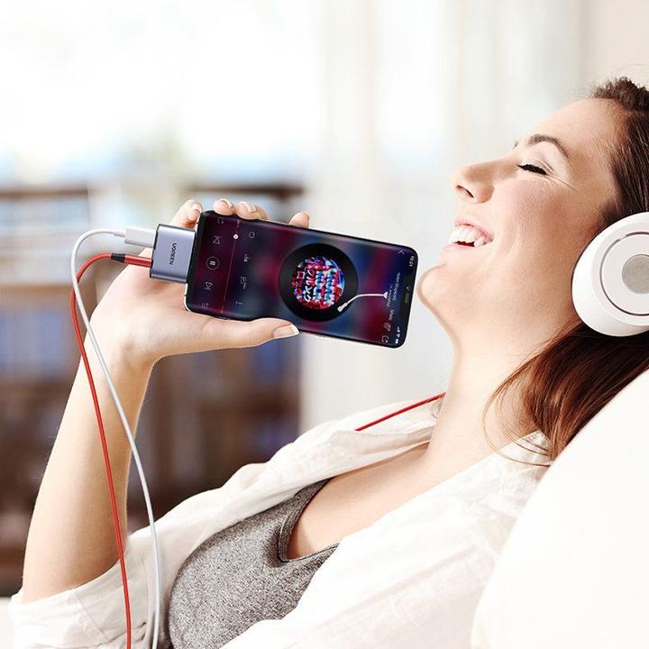 Actual product image Ugreen Headphone Adapter (USB Type C, 3.5mm jack)