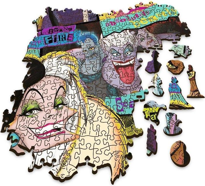 Immagine prodotto Trefl Puzzle in legno - Riunione dei cattivi (1000 pezzi)