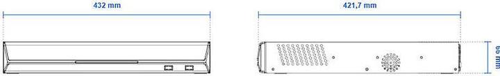 Immagine prodotto Vivotek ND9542P Videoregistratore di rete con 32 canali, 4 HDD (Videoregistratore di rete (NVR))