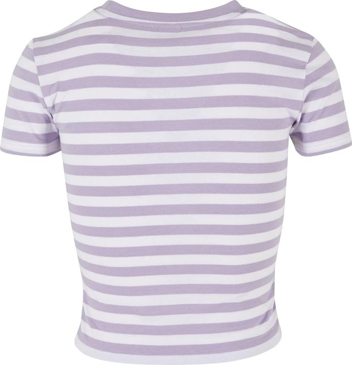 Actual product image Urban Classics Ladies Short Striped Tee - 142651 (XL)