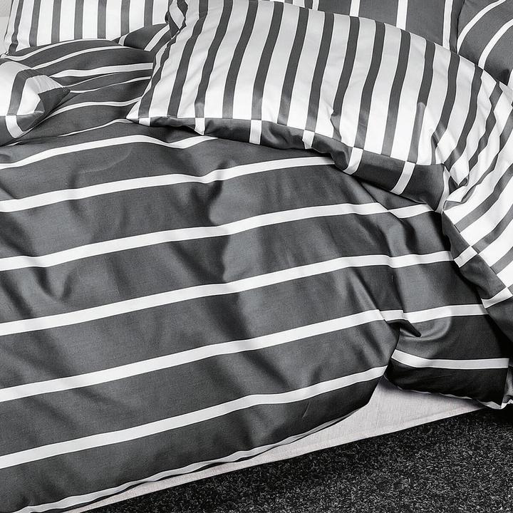 Actual product image Janine Mako-satin bed linen modern classic (Pillowcase, 40 x 80 cm)