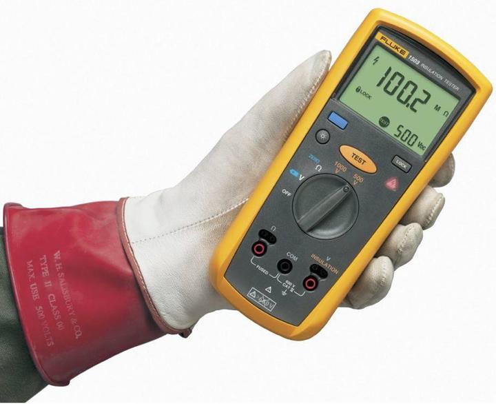 Actual product image Fluke Insulation measuring device 1503 500 V (CAT IV 600V)