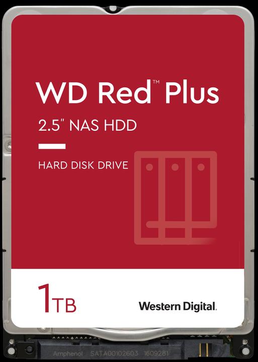 Produktbild WD Red Plus (1 TB, 2.5", CMR)