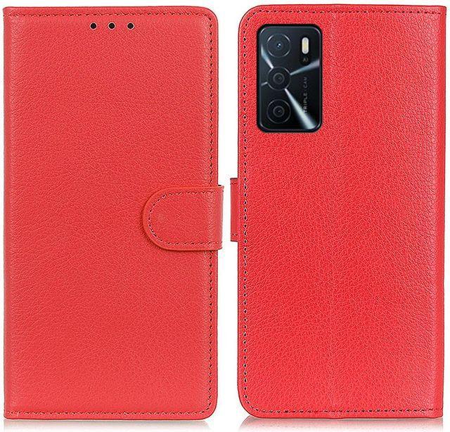 Produktbild MU Classic Litchi Leder Bookcover Series (Oppo A16s, Oppo A54s)
