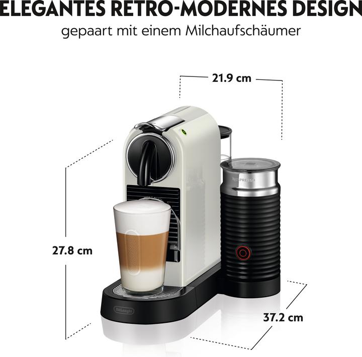 Immagine prodotto De'Longhi Nespresso CitiZ & Milk (NESPRESSO Original, Spina UE)