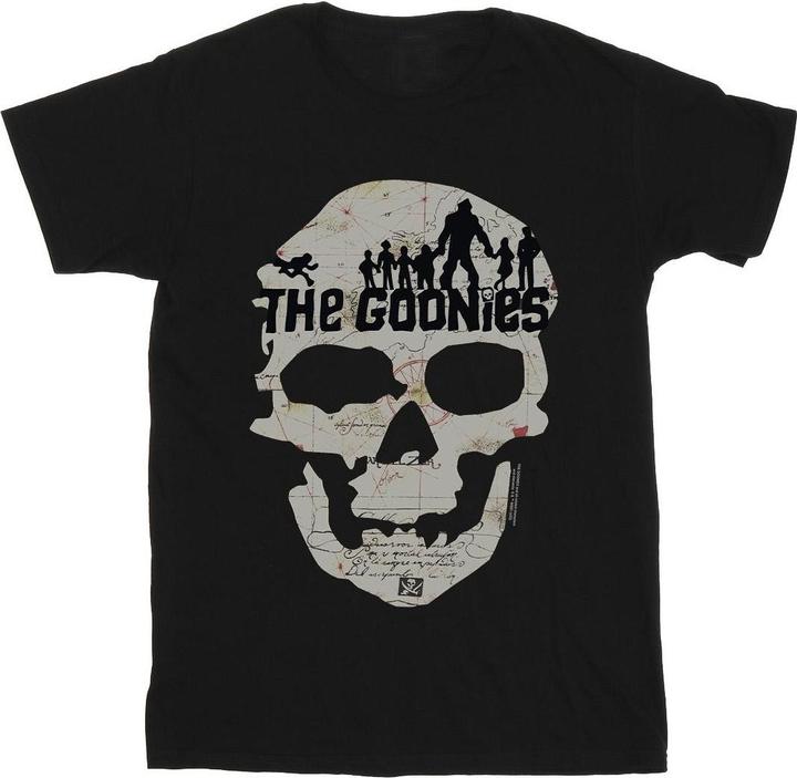 Actual product image Universal Textiles Mens Map Skull T-Shirt (M)