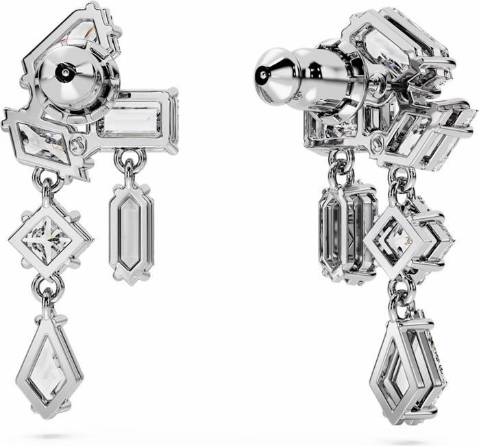 Immagine prodotto Swarovski Orecchini a goccia Mesmera Vari Tagli Bianco (Metallo Swarovski)