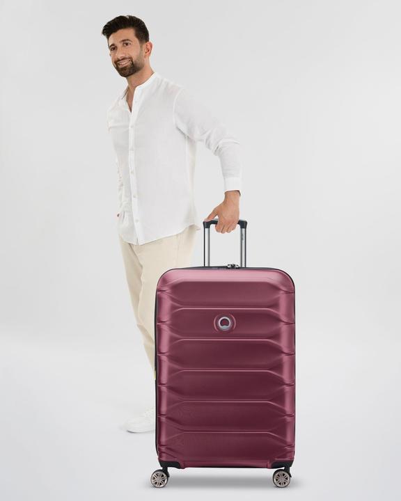 Immagine prodotto Delsey Meteor 4 Rollen Trolley L 78 cm mit Dehnfalte (112 l, XL (da 115l))