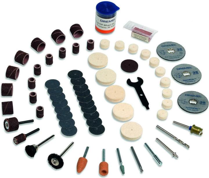 Produktbild Dremel Mehrzweck-Zubehörset 100 tlg.