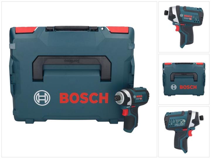 Immagine prodotto Bosch Professional Bosch GDR 10,8 V-LI Professional Visseuse à percussion sans fil, 105Nm, solo + L-Boxx - sans batteri (Batteria ricaricabile)