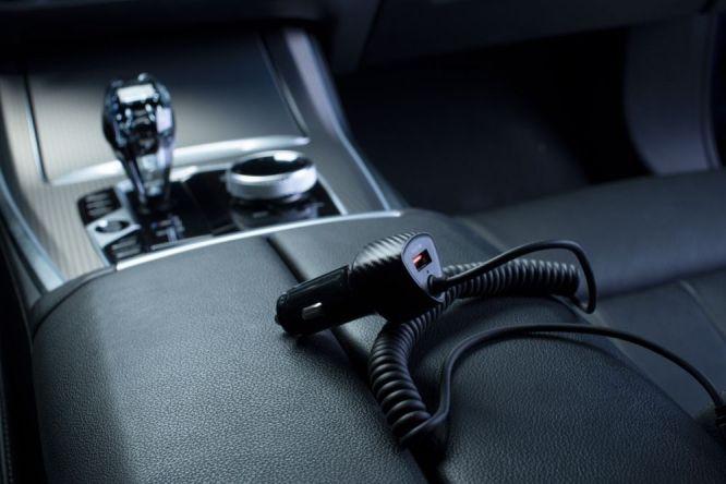 Image du produit Forcell Chargeur de voiture USB 38W + câble USB-C