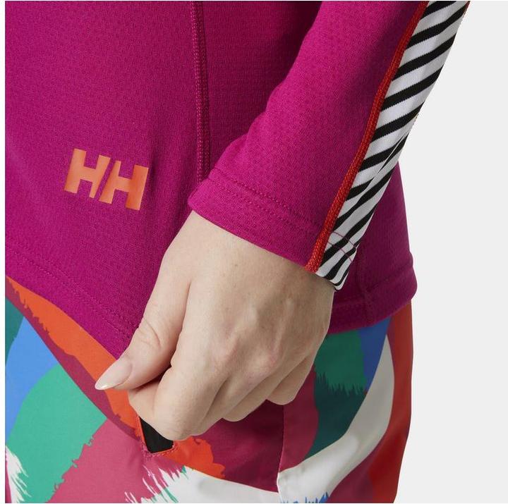 Image du produit Helly Hansen Lifa Active – T-Shirt mit Rundhalsausschnitt und Streifen (XS)