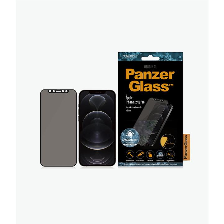 Actual product image PanzerGlass Case Friendly Privacy (1 Piece, Apple iPhone 12, Realme 12 Pro+)