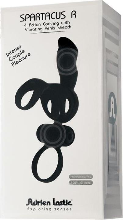 Actual product image Adrien Lastic Spartacus R Ring & Penis Sheath (3.20 cm)