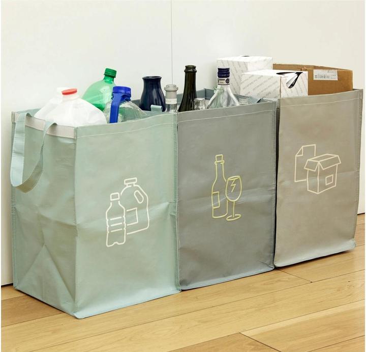 Actual product image Kikkerland Recycling Stations (OR111) (44 l)