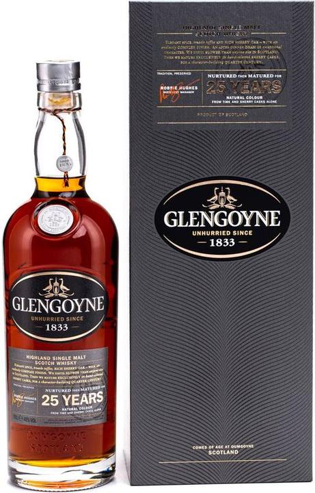 Produktbild Glengoyne 25 Years (Single Malt, Scotch Whisky, 1 x 70 cl)